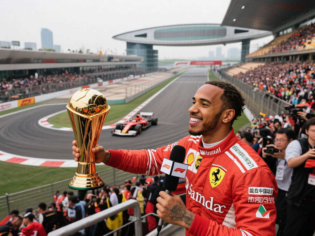 F1中国站冲刺赛:汉密尔顿首披法拉利战袍摘桂冠 F1中国站冲刺赛:汉密尔顿首披法拉利战袍摘桂冠